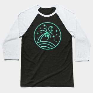 Neon Island Baseball T-Shirt